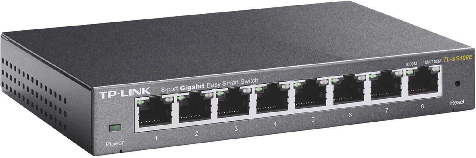 TP-LINK TL-SG108E Netzwerk Switch 8 Port 1 GBit/s