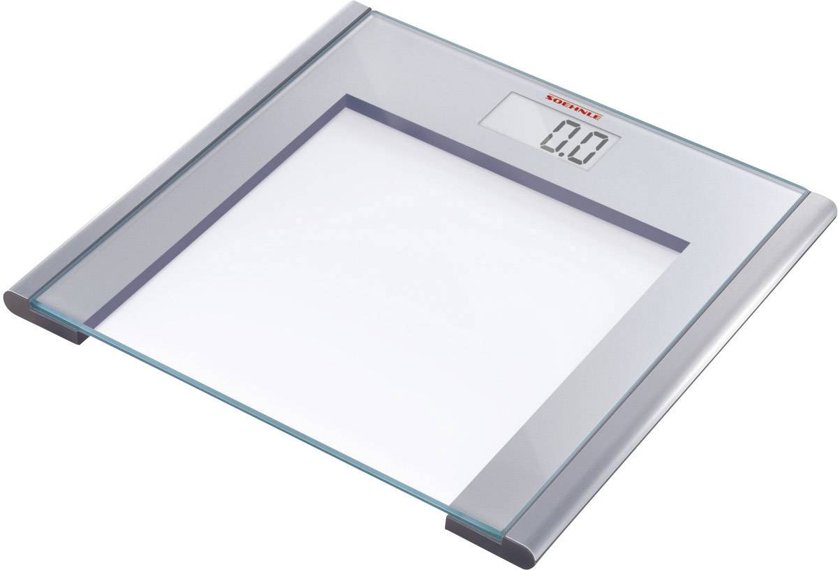 Soehnle Silver Sense Digitale Personenwaage Wägebereich (max.)=150 kg Silber
