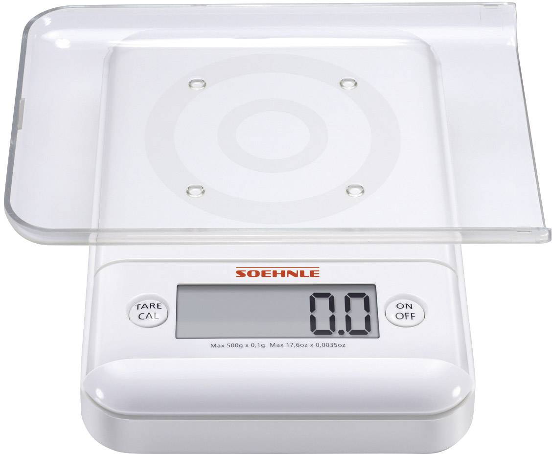 Soehnle Ultra 2.0 Digitale Küchenwaage digital Wägebereich (max.)=500g Weiß