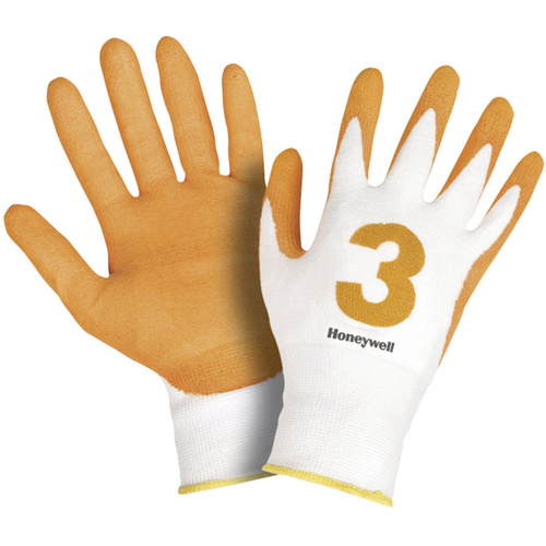Honeywell AIDC Check & Go Amber PU 3 2332242-L Dyneema®, Lycra® Schnittschutzhandschuh Größe (Handschuhe): 9, L EN 420, EN 388
