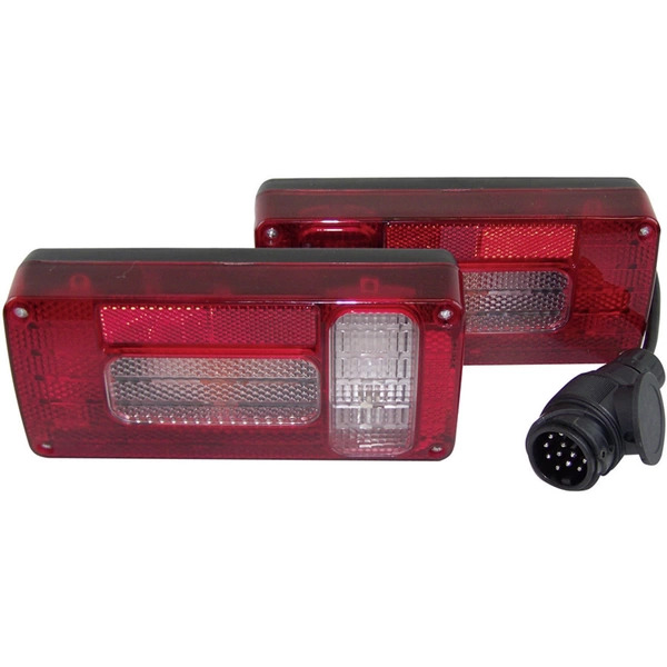 Berger & Schröter Beleuchtungssatz 13-polig Rückfahrscheinwerfer, Bremslicht, Blinker, Nebelschlussleuchte, Rückleuchte hinten 12V Berger & Schröter Beleuchtungssatz 13-polig Rückfahrscheinwerfer, Bremslicht, Blinker, Nebelschlussleuchte, Rückleuchte hinten 12V