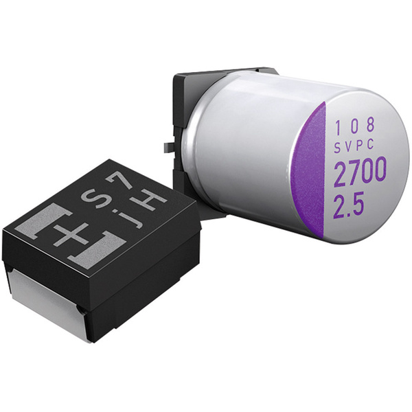 Panasonic 10SVP47M Elektrolyt-Kondensator SMT 47 µF 10 V/DC 20 % (Ø x H) 6.3 mm x 6 mm 1 St.