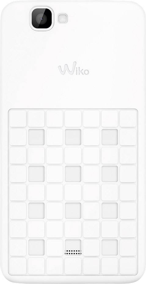 WIKO Mobile Wechselcover Backcover Wiko Weiß 92220