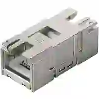 Telegärtner 100007533 STX V1 RJ45-Kupplungseinsatz Cat.6 100007533 Kupplung, gerade Pole: 8P8C 1 St. Telegärtner 100007533 STX V1 RJ45-Kupplungseinsatz Cat.6 100007533 Kupplung, gerade Pole: 8P8C 1 St.