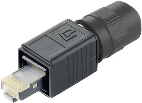 Telegärtner J80026A0013 RJ45 Black wire connector - Telegärtner
