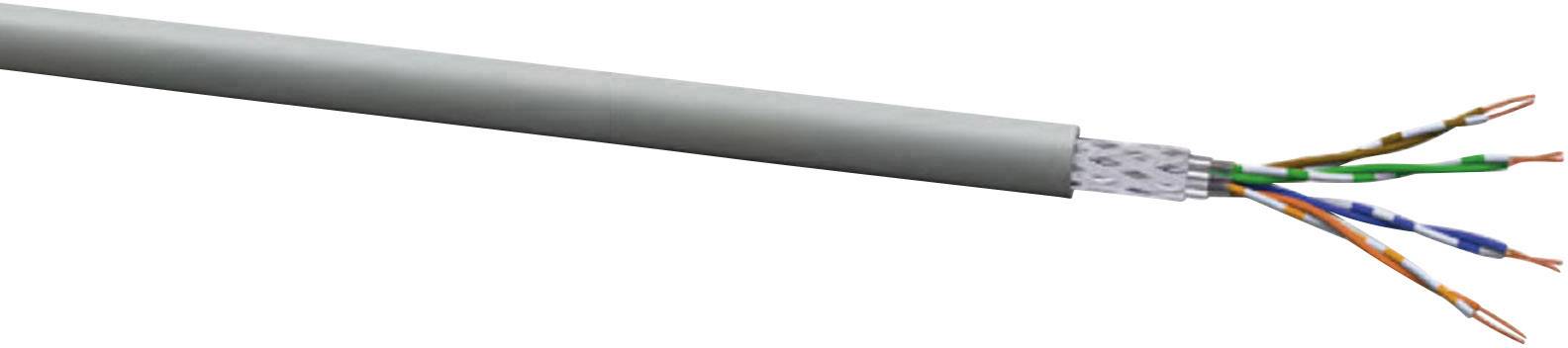 VOKA Kabelwerk 102580-00 Netzwerkkabel CAT 5e SF/UTP 4 x 2 x 0.13 mm² Grau Meterware