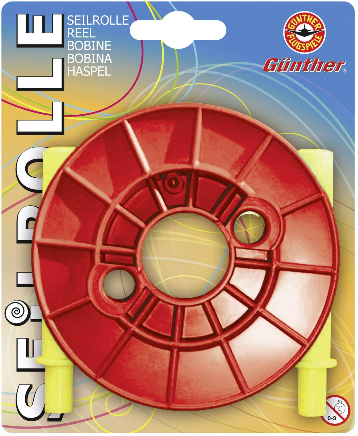 Günther Flugspiele Seilrolle mit Schnur 100 m
