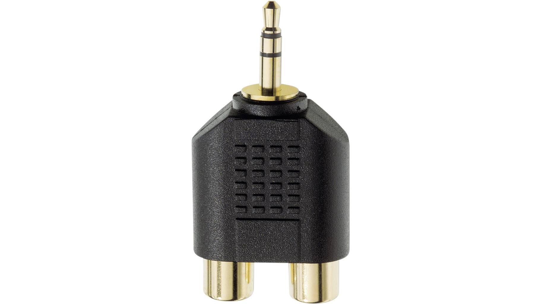 Inakustik 0081381 81381 Klinke / Cinch Audio YAdapter [1x Klinkenstecker 3.5mm 2x Cinch Inakustik 0081381 81381 Klinke / Cinch Audio YAdapter [1x Klinkenstecker 3.5mm 2x Cinch