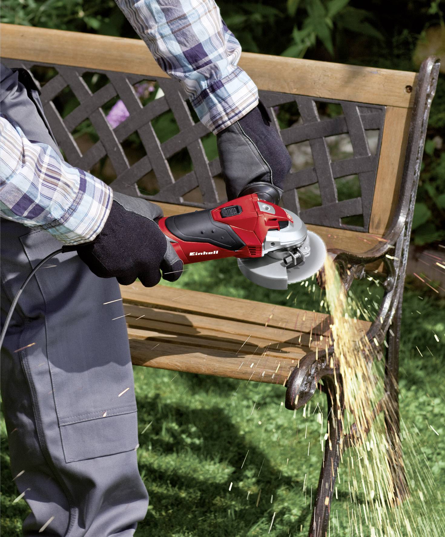 Einhell TE-AG 125 CE 4430860 Winkelschleifer 125mm 1100W