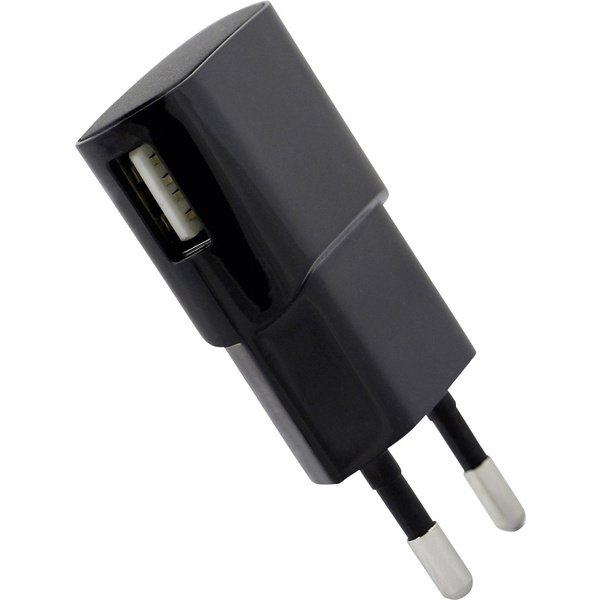 HN Power HNP06-USBV2-BLACK HNP06-USBV2-BLACK-C USB-Ladegerät Steckdose Ausgangsstrom (max.) 1200mA 1 x USB