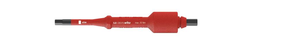 Wiha VDE Innen-Sechskant Wechselklinge 3 mm 35 mm Passend für (Serie Schraubendreher) Wiha Torque