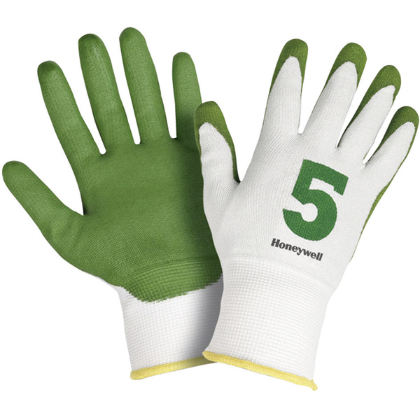 Honeywell Check & Go Green PU 5 2332545-L Dyneema®, Polyamid Schnittschutzhandschuh Größe (Handschuhe): 9, L EN 812 CAT II 1St.