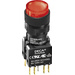 DECA ADA16S6-MR1-B2AR Drucktaster 250 V/AC 5A 1 x Aus/(Ein) tastend Rot IP65 1St.