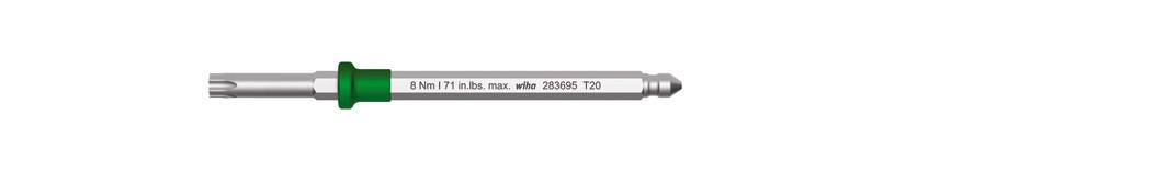 Wiha Werkstatt Innen-TORX Wechselklinge T 9 20 mm Passend für (Serie Schraubendreher) Wiha Torque