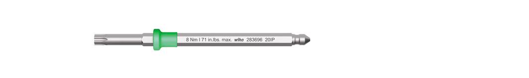 Wiha Werkstatt TORX Plus Wechselklinge 8 IP 20 mm Passend für (Serie Schraubendreher) Wiha Torque