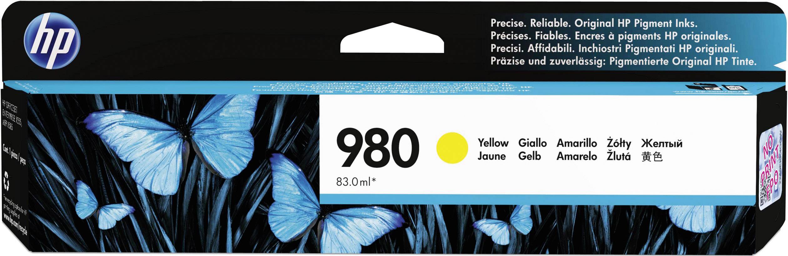 HP 980 - 86.5 ml - Gelb - original - Tintenpatrone