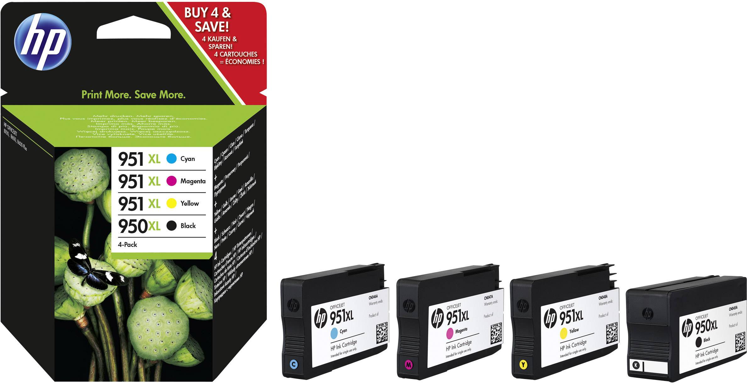 HP Tinten Multipack HP 951XL/950XL (sw)