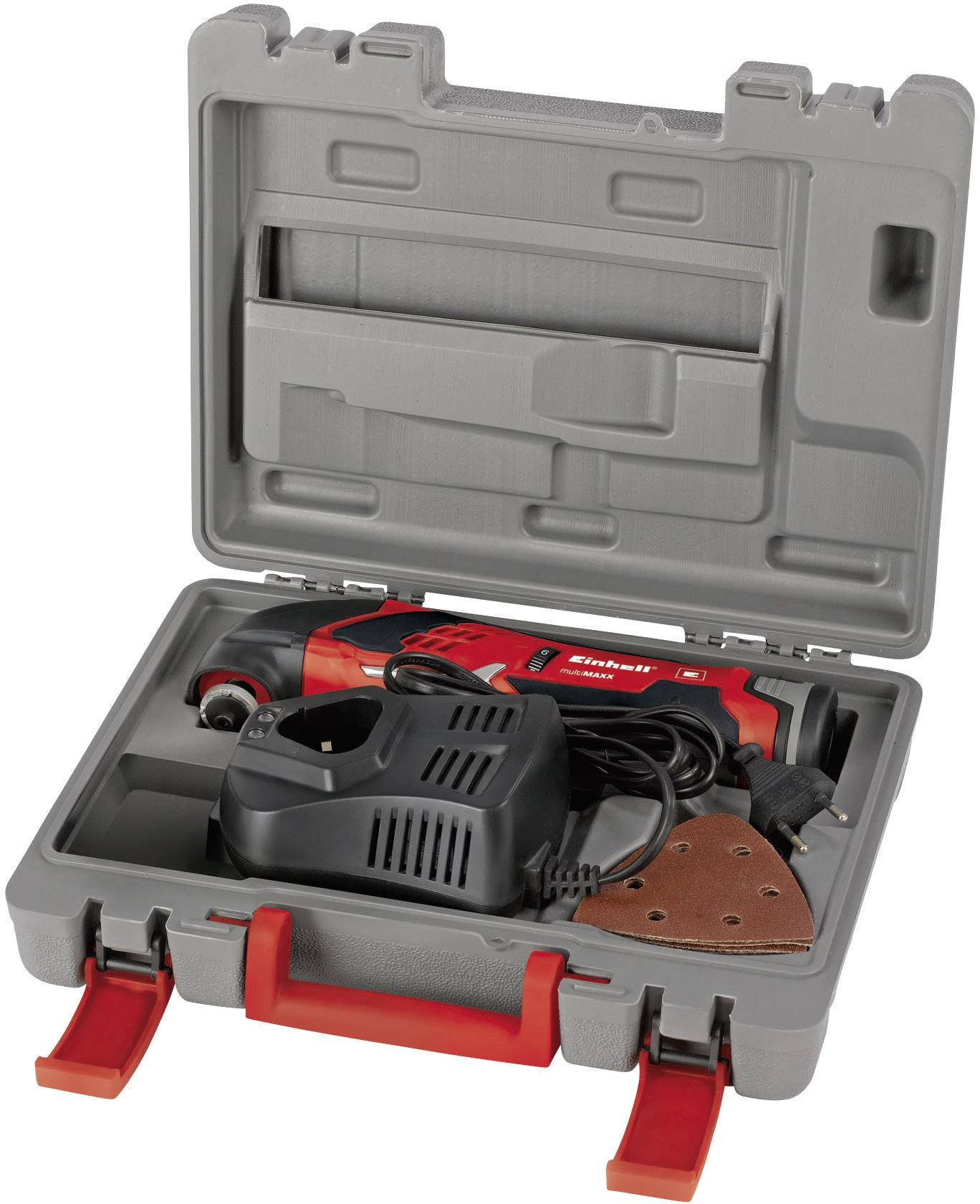 Einhell TE-MG 12 Li 4465031 Akku-Multifunktionswerkzeug inkl. Zubehör, inkl. Akku, inkl. Koffer 14teilig 12V 1.3Ah