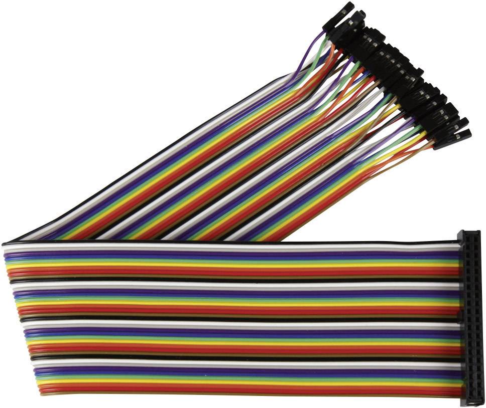 Joy-it RB-CB2-030 Jumper-Kabel Raspberry Pi® [40x Drahtbrücken-Buchse - 40x Drahtbrücken-Buchse] 3