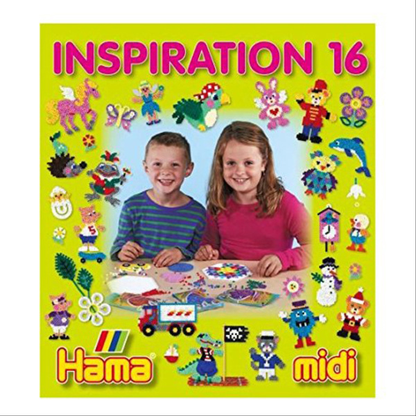 HAMA Bügelperlen Midi - Buch Inspiration Nr. 16 399-16