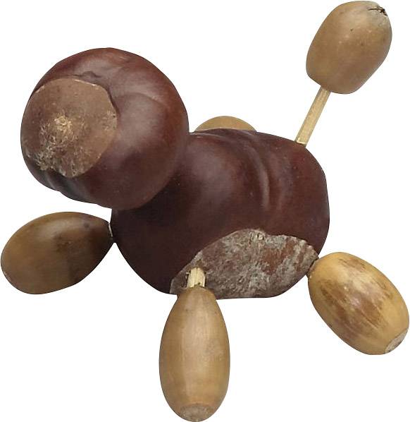 Vedes 4006094537749 Kastanienbohrer Bastel-Set Halter plus Bohrer