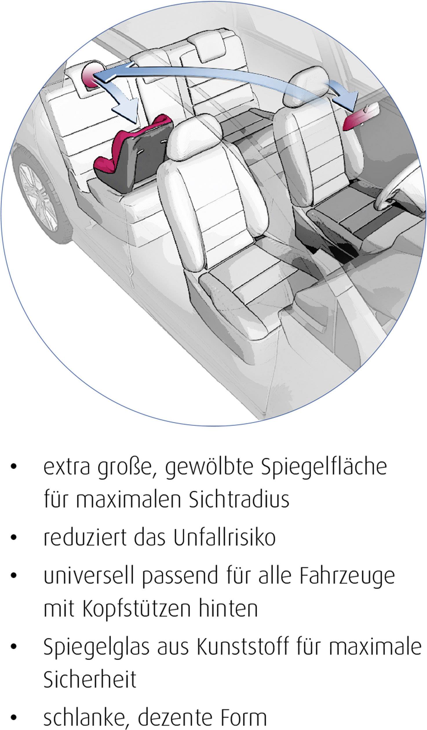 REER Safetyview 8601 Baby-Beobachtungsspiegel Passend für (Auto-Marke): Universal 175 mm x 30 mm