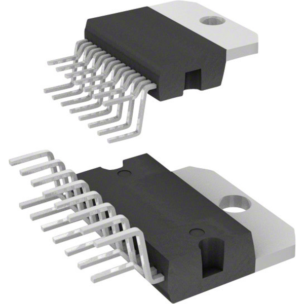 STMicroelectronics STA540 Linear IC - Verstärker-Audio 2-Kanal (Stereo) oder 4-Kanal (Quad) Klasse AB Multiwatt-15