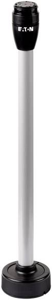 Lange, zylindrische Stange mit schwarzem Kopf und Boden, darauf steht 'EATON' in weißer Schrift.