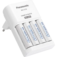 Panasonic BQ-CC55E Rundzellen-Ladegerät NiMH Micro (AAA), Mignon (AA) Panasonic BQ-CC55E Rundzellen-Ladegerät NiMH Micro (AAA), Mignon (AA)