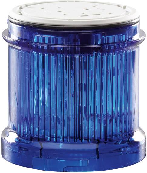 Ein transparenter, blauer Wasserfilterbehälter mit weißem Deckel, geeignet für den Hausgebrauch zur Wasserreinigung.