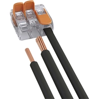WAGO 221-613 221 Verbindungsklemme flexibel: 0.5-6 mm² starr: 0.5-6 mm² Polzahl: 3 Transparen WAGO 221-613 221 Verbindungsklemme flexibel: 0.5-6 mm² starr: 0.5-6 mm² Polzahl: 3 Transparen