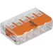 WAGO 221-415-25 221 Verbindungsklemme flexibel: 0.14-4mm² starr: 0.2-4mm² Polzahl: 5 25 St. Transparent, Orange WAGO 221-415-25 221 Verbindungsklemme flexibel: 0.14-4mm² starr: 0.2-4mm² Polzahl: 5 25 St. Transparent, Orange