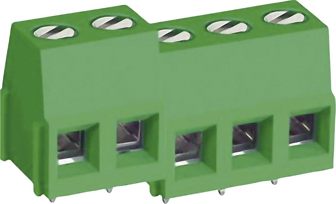 DECA 1188443 Schraubklemmblock 3.30mm² Polzahl 3 Grün