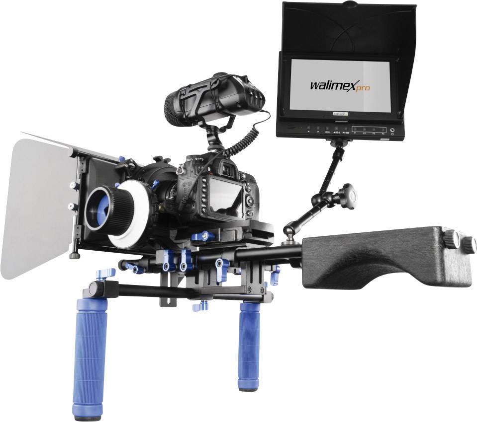 Walimex Pro Director I Videomonitor für DSLRs 17.8cm 7 Zoll HDMI®