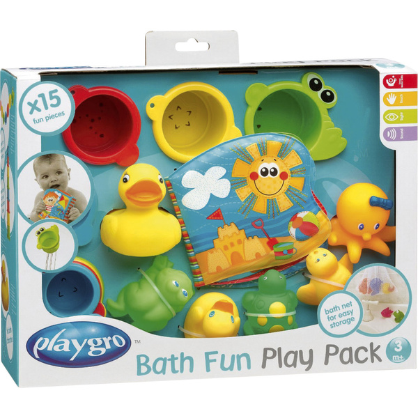 Playgro Badespielzeug-Geschenkset 15-teilig 40115