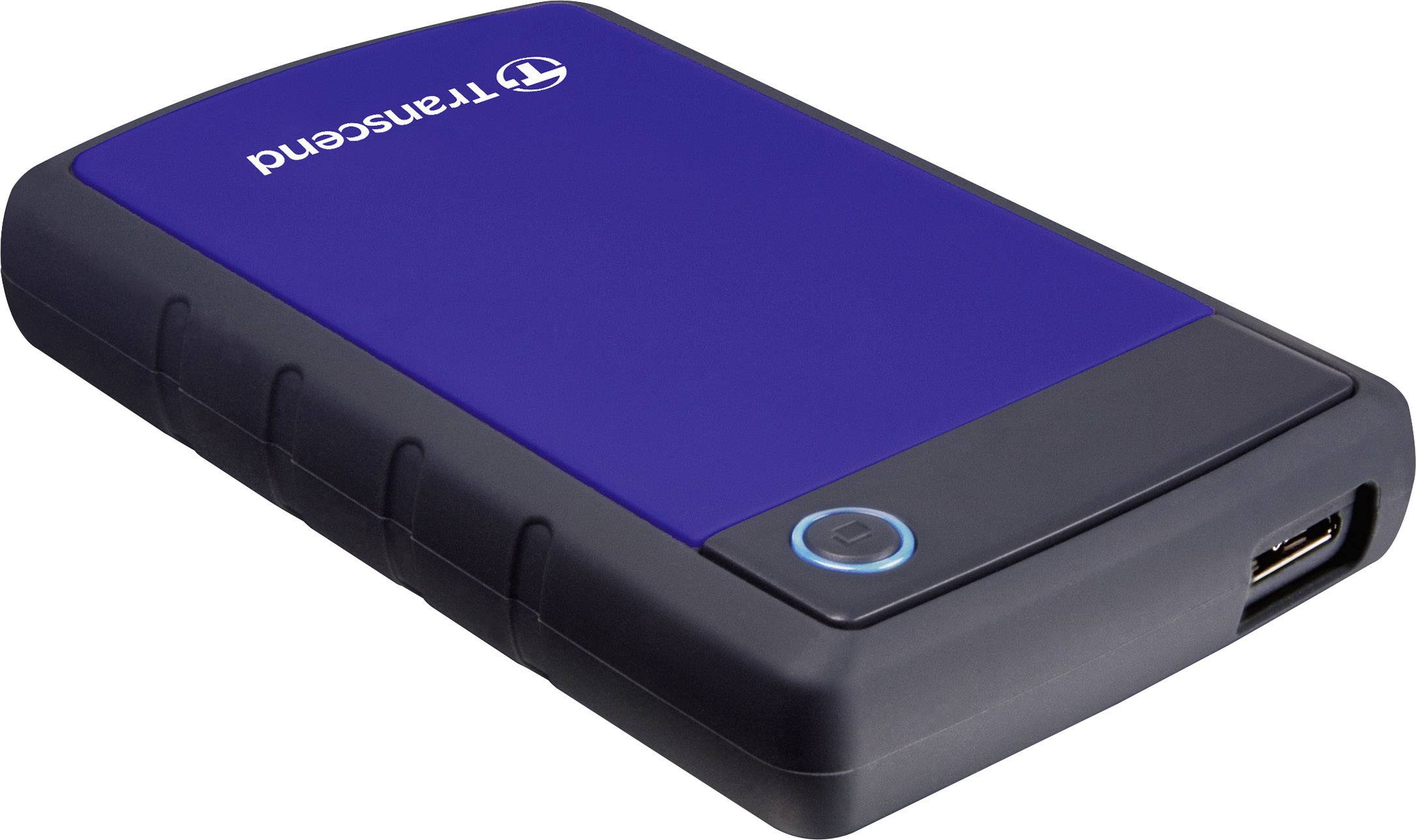 Transcend StoreJet® 25H3B 1 TB Externe Festplatte 6.35 cm (2.5 Zoll) USB 3.2 Gen 1 (USB 3.0) Blau