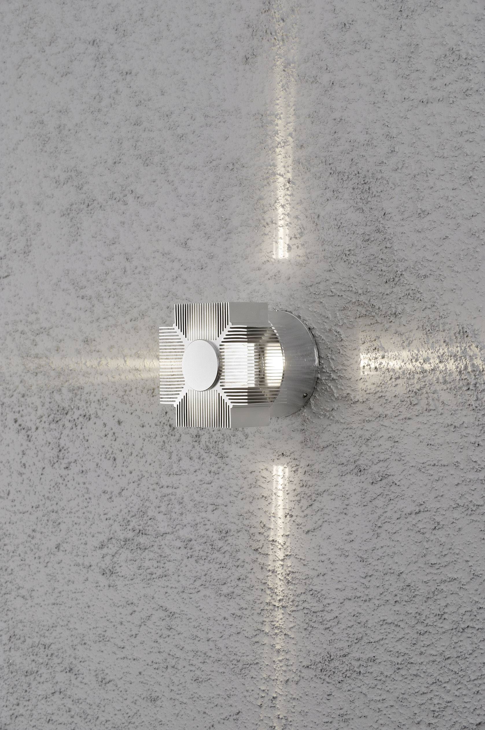 Konstsmide Monza 7943-310 LED-Außenwandleuchte EEK: G (A - G) LED LED fest eingebaut 3 W Aluminium