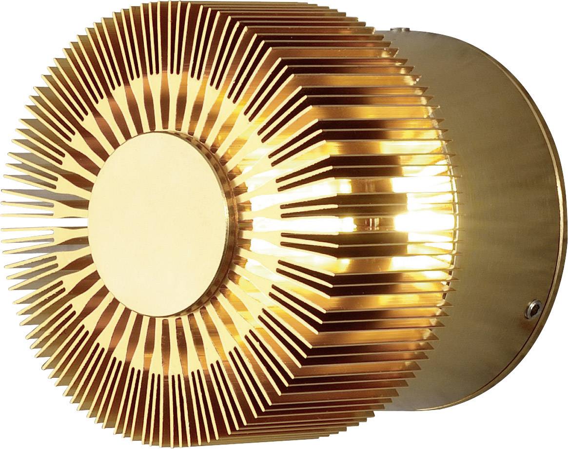 Konstsmide Monza Small 7900-800 LED-Außenwandleuchte EEK: G (A - G) LED LED fest eingebaut 3W Bronze