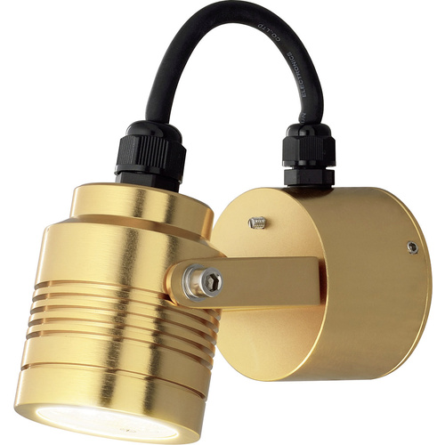 Konstsmide Monza Medium 7903-800 LED-Außenwandleuchte EEK: G (A - G) LED LED fest eingebaut 3W Bronze