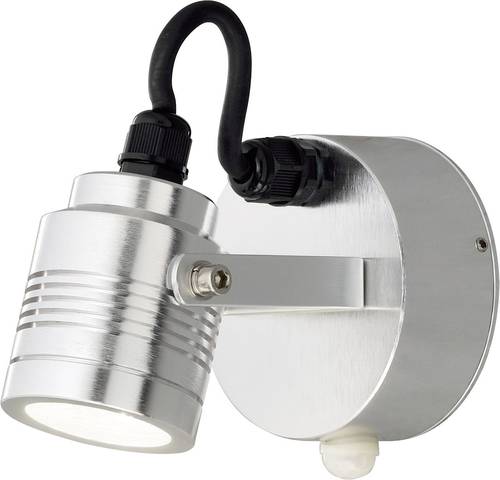 Konstsmide Monza Medium 7941-310 LED-Außenwandleuchte mit Bewegungsmelder 3W Aluminium