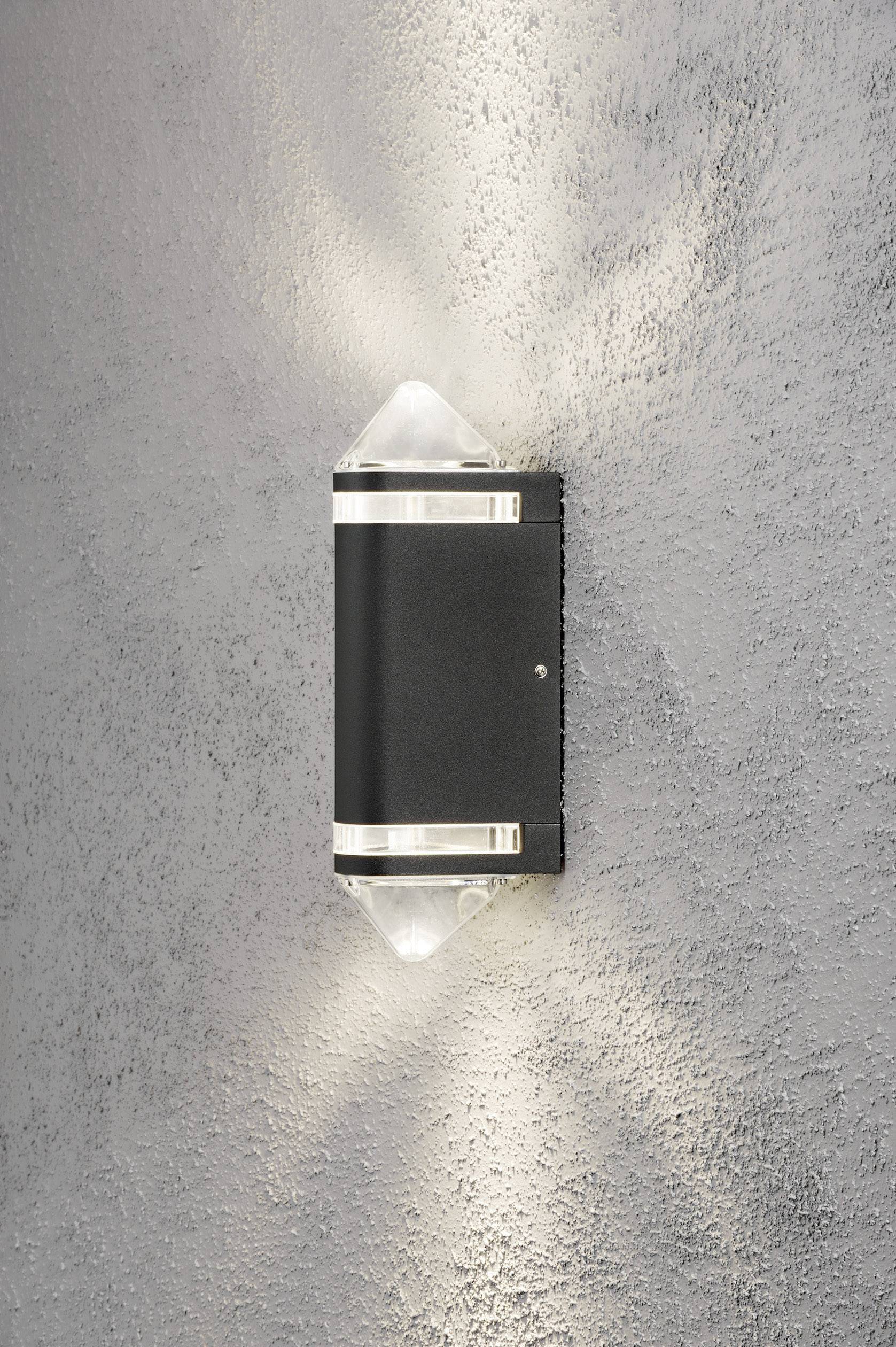 Konstsmide Modena Aites II 7519-750 Außenwandleuchte Halogen GU10 70 W Schwarz