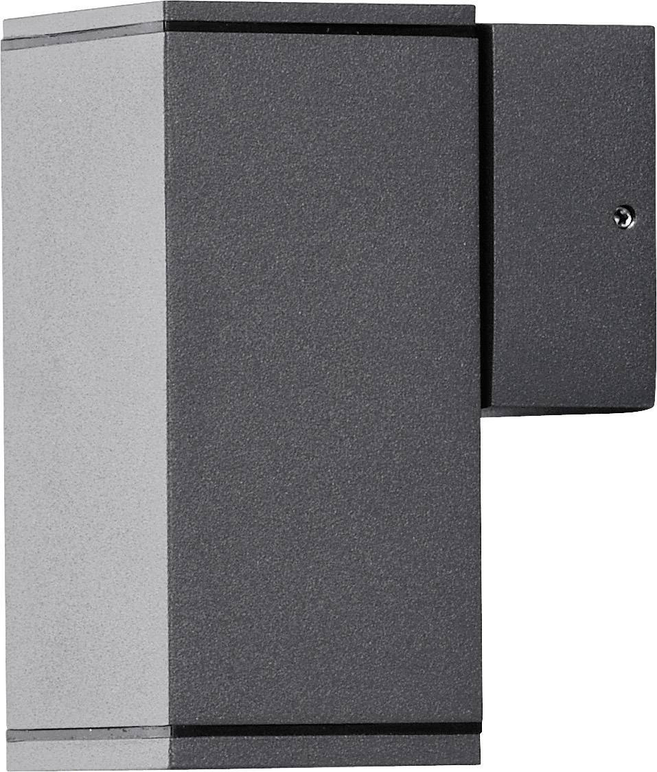 Konstsmide Monza 7908-370 Außenwandleuchte Halogen GU10 35 W Anthrazit