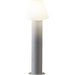 Konstsmide 7272-302 Barletta Außenstandleuchte Energiesparlampe E27 18W Acrylglas matt, Grau