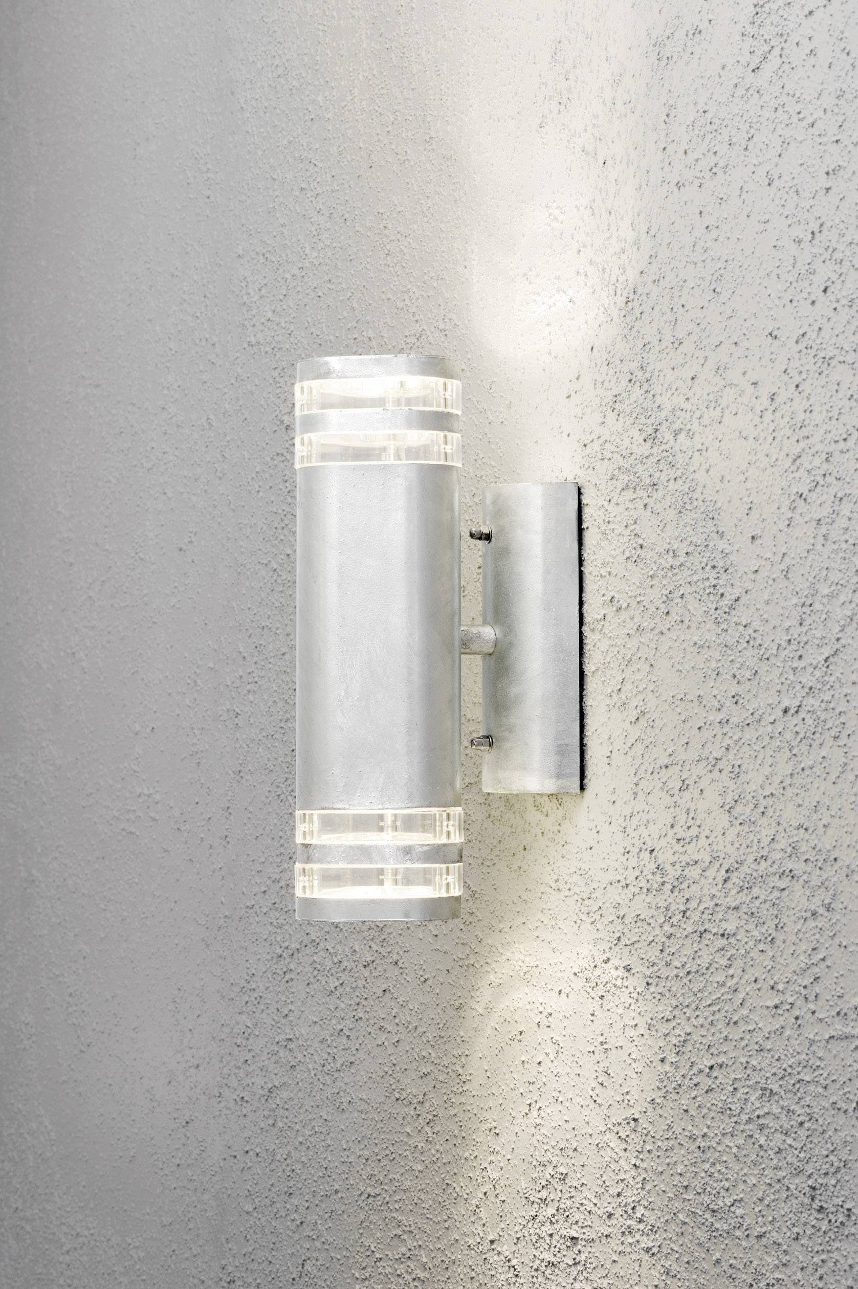 Konstsmide Modena Up & Down Big 7516-320 Außenwandleuchte Halogen GU10 70W Stahl