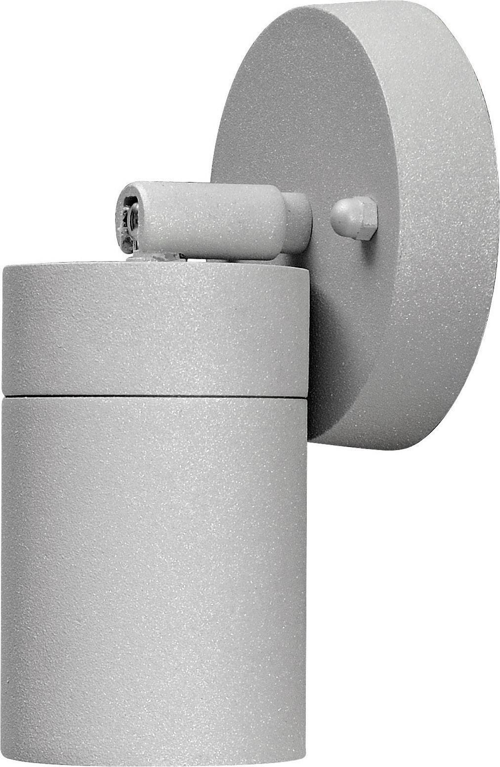 Konstsmide Modena Spot 7598-300 Außenwandleuchte Energiesparlampe, LED GU10 7 W Grau