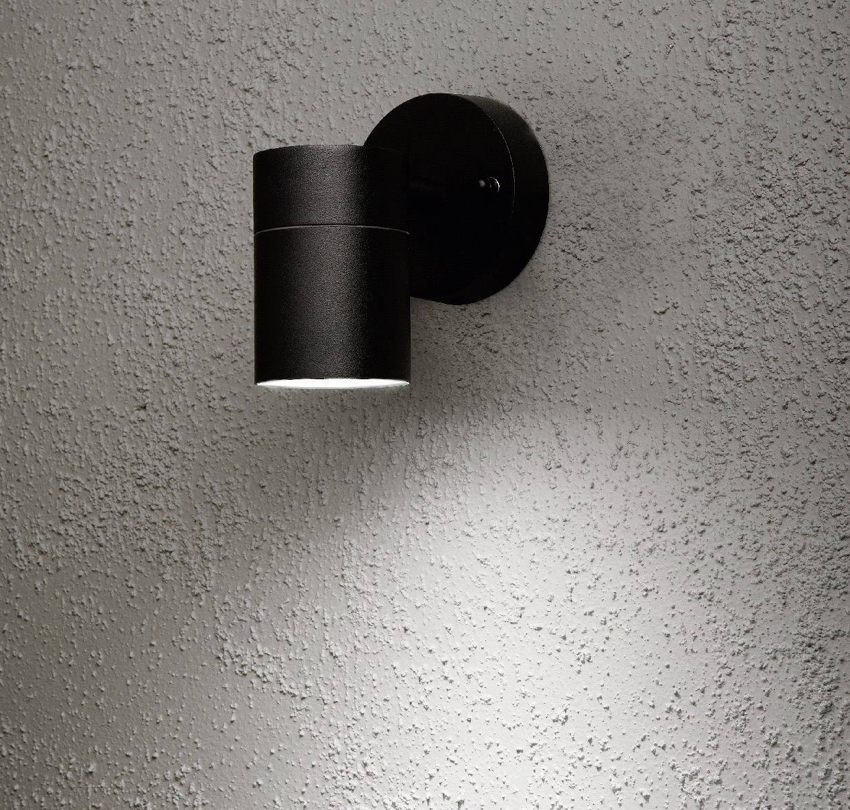 Konstsmide Modena 7572-750 Außenwandleuchte Halogen GU10 35W Schwarz