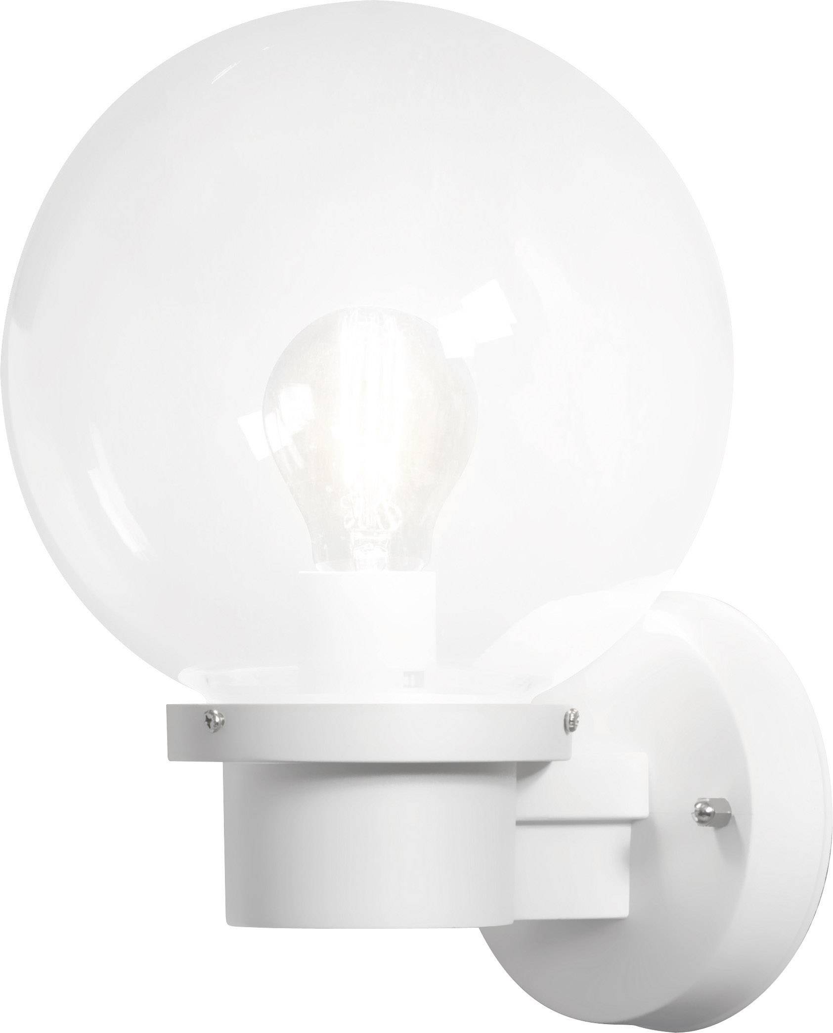 Konstsmide Nemi Twighlight 7322-250 Außenwandleuchte Energiesparlampe, LED E27 60W Weiß