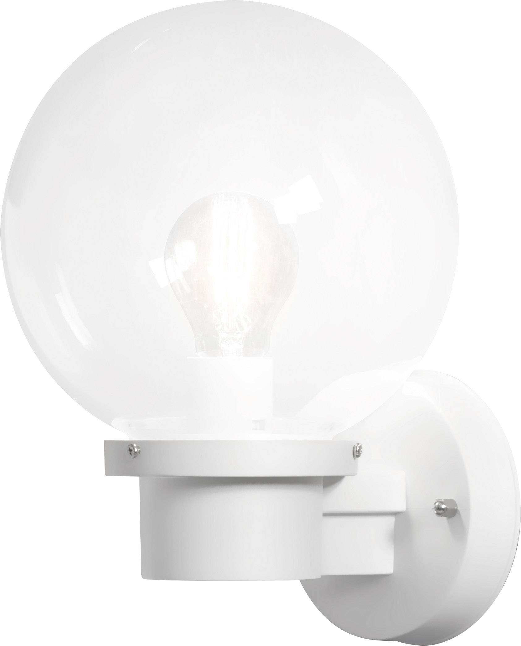 Konstsmide Nemi 7335-250 Außenwandleuchte Energiesparlampe, LED E27 60W Weiß