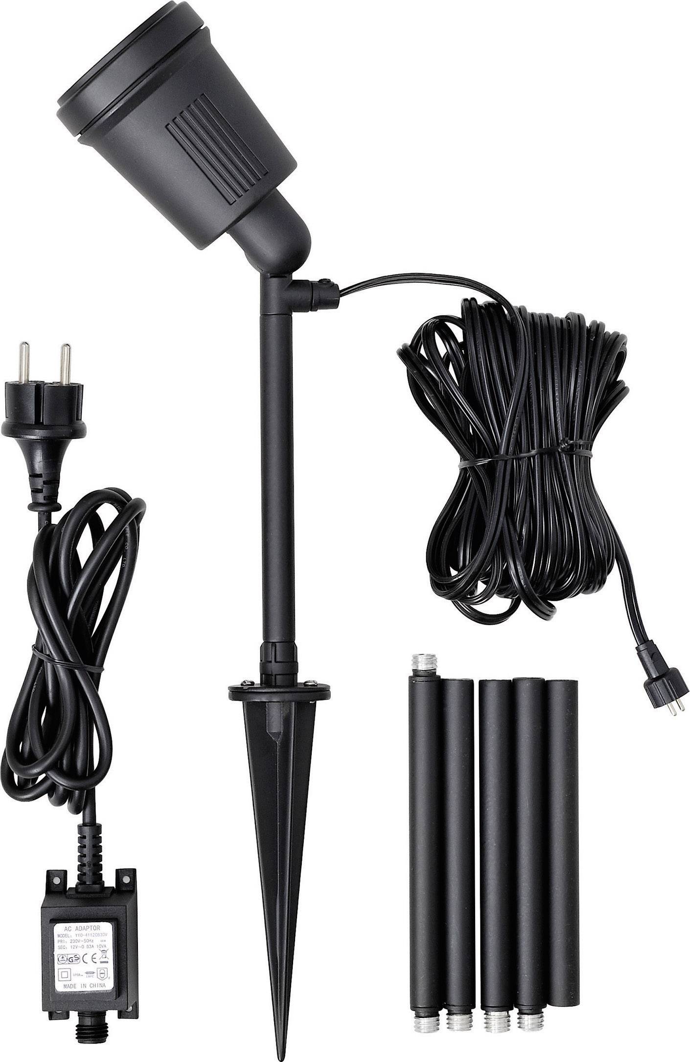 Konstsmide Amalfi 7642-000 LED-Gartenleuchte LED 4 W Schwarz