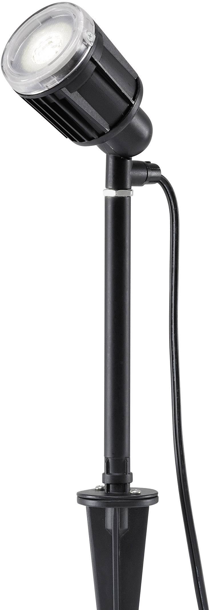 Konstsmide 7645-000 Amalfi LED-Gartenstrahler EEK: G (A - G) LED LED fest eingebaut 8W Schwarz